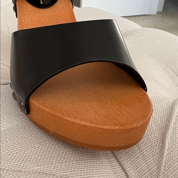 LULUS black ankle strap platform sandals - Picture 3 of 12